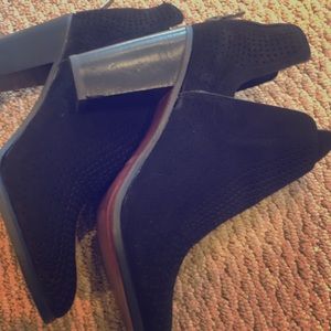 Vince Camuto Farrier laser cut bootie brand new